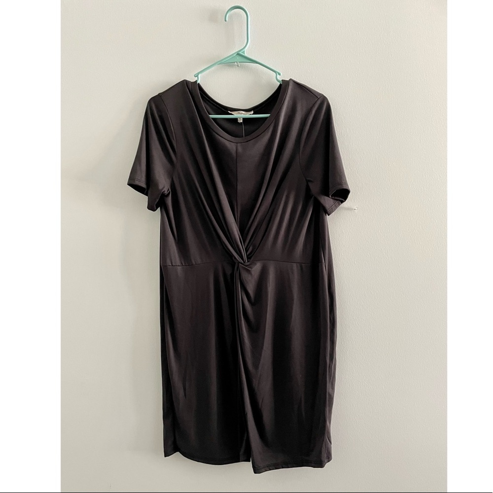 Impresa Boutique Faded Black Knot Dress, Medium